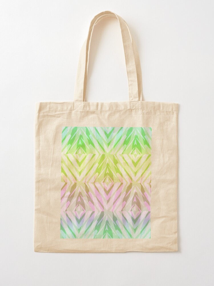  Ombre Rainbow Sherbert Gradient Tote Bag : Clothing