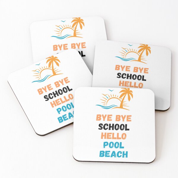Item preview, Bye Bye School Hello Pool Beach . designed and sold by Hab2.