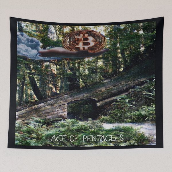 Item preview, Ace of Pentacles designed and sold by EARTH ANGEL 888.