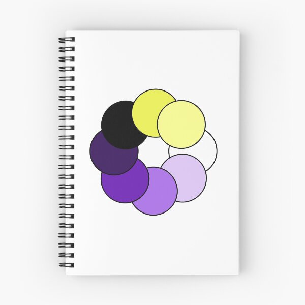 Item preview, Non binary round gradient  designed and sold by Enby-Wishes.