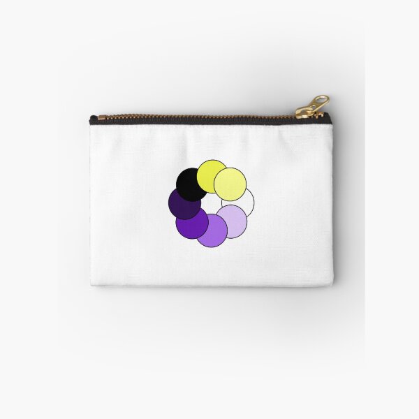 Item preview, Non binary round gradient  designed and sold by Enby-Wishes.