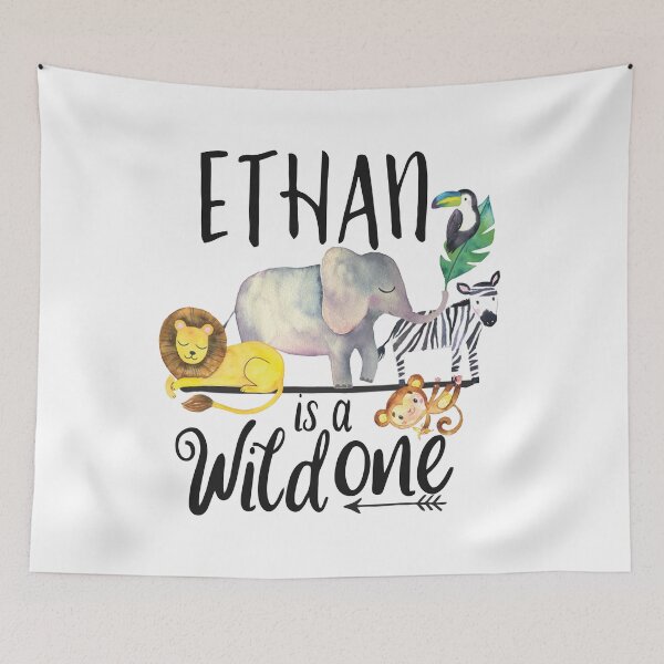 Item preview, First Birthday Boy, Wild One designed and sold by BudkiHahi.