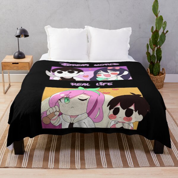 Item preview, omori Tshirt - dream world and real life fanart - omori game sticker  designed and sold by bonnybazooka.