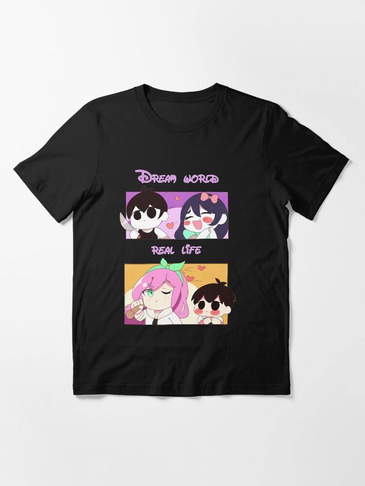 Omori Tshirt - dream world and real life fanart - omori game sticker  Art  Board Print for Sale by bonnybazooka