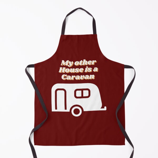 Item preview, My Other House is a Caravan (Available in Red and Blue) designed and sold by Hampshire Historica.