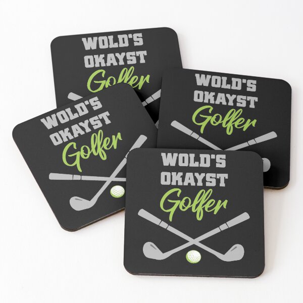 Item preview, World's Okayst Golfer designed and sold by Satish Sawant.