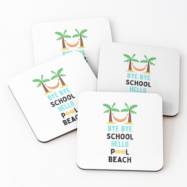 Item preview,  Bye Bye School Hello Pool Beach. designed and sold by Hab2.
