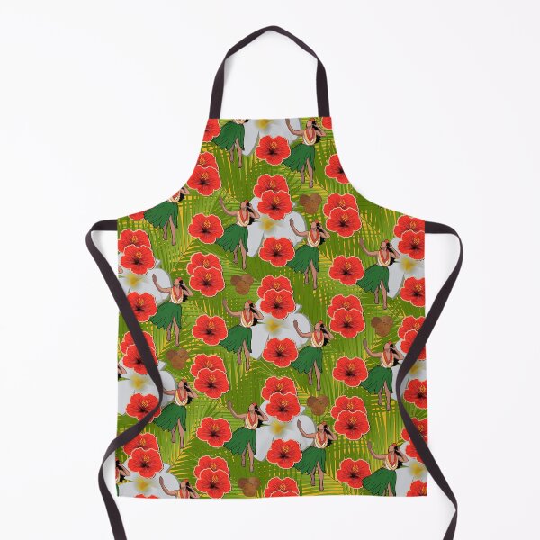 Item preview, Beautiful Hula Dancer with Flowers Pattern! designed and sold by Apartment12.