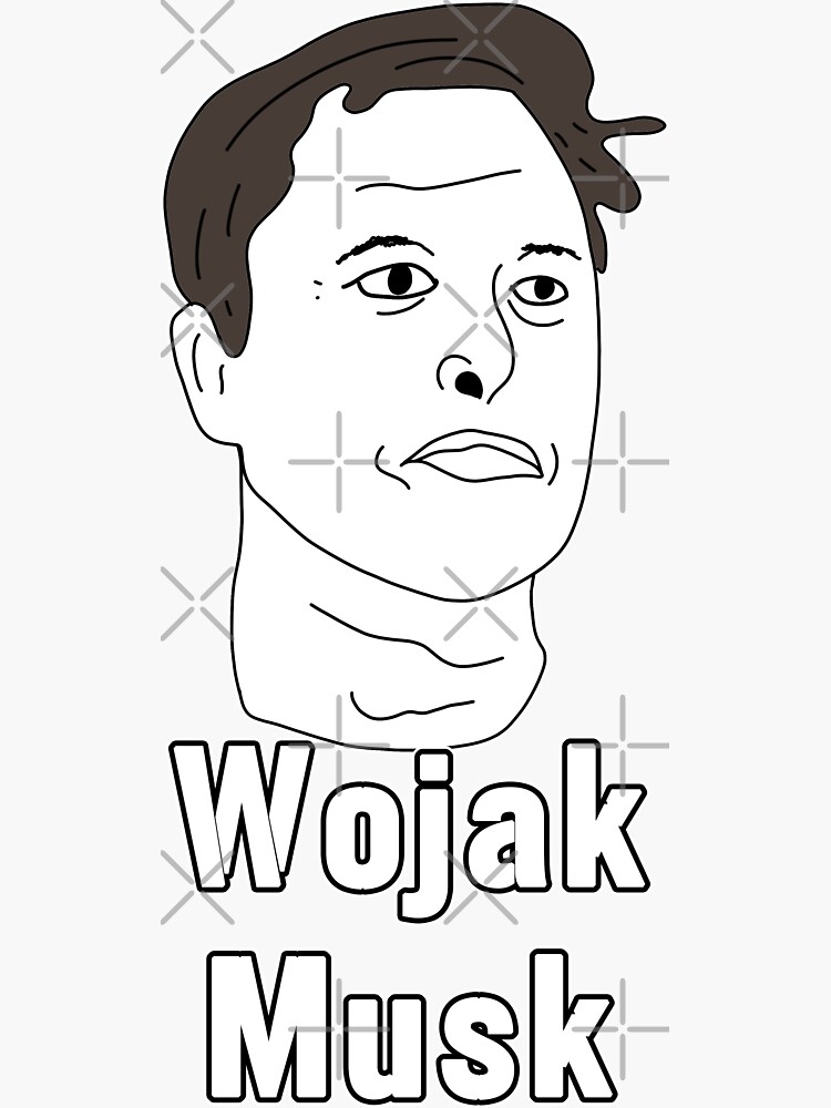 Doomer Wojak Meme Sticker Bundle Meme Sticker Vinyl 