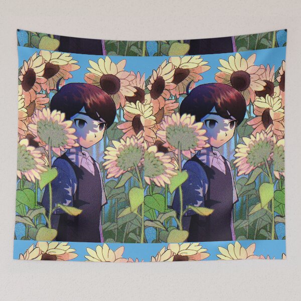 Item preview, omori Tshirt - Omorri sunflower fanart - omori game sticker  designed and sold by bonnybazooka.