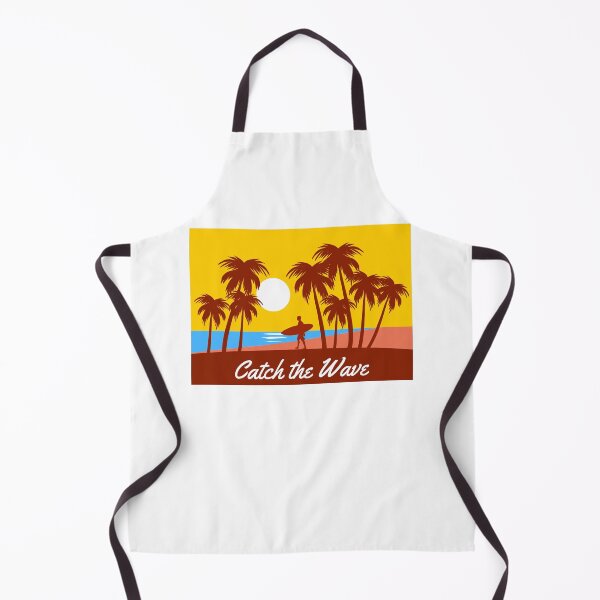 Item preview, Catch The Wave, Guy Surfing, Wave, Ocean, Palm Tree designed and sold by DataAndBeyond.