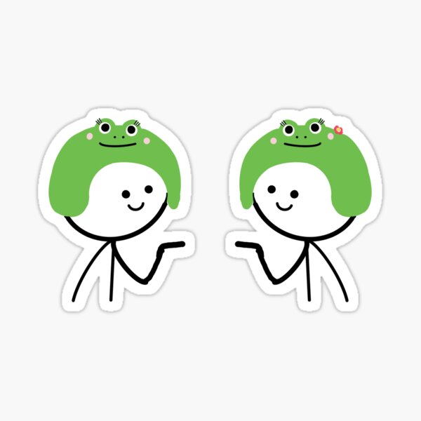 frog hat couple