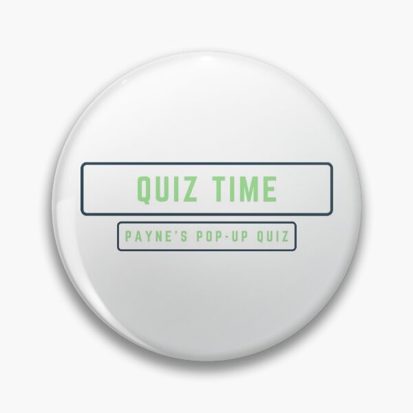 Item preview, Quiz Time Green designed and sold by PaynesPopUpQuiz.