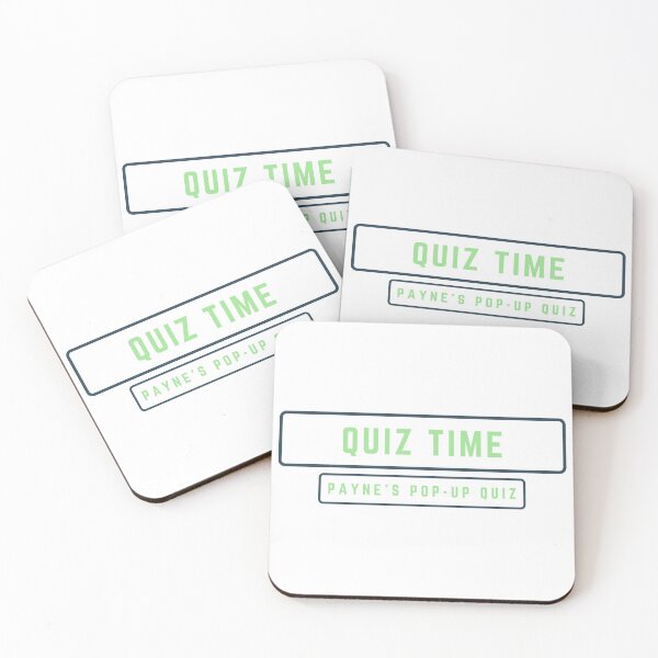Item preview, Quiz Time Green designed and sold by PaynesPopUpQuiz.