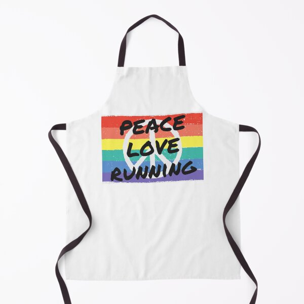Item preview, Peace. Love. Running designed and sold by TheGreenGoat.