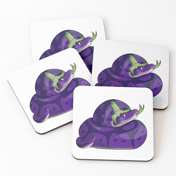 Aperçu de l'œuvre Python boule aubergine créée et vendue par Suvillyon.