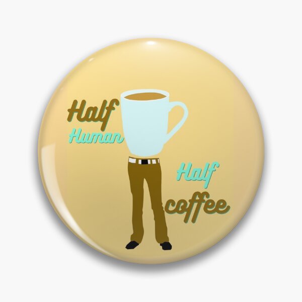 Item preview, Half human half coffee  designed and sold by Quirknmore.