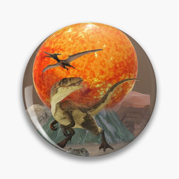 Item preview, dinosaur and volcano designed and sold by david parry.