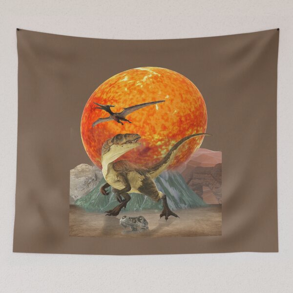 Item preview, dinosaur and volcano designed and sold by david parry.