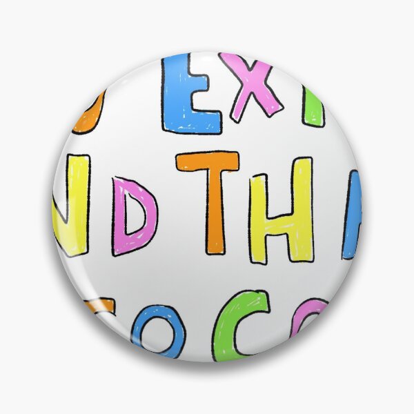 Item preview, You exist and that is so cool, colouring book design designed and sold by SPLURGBURG.