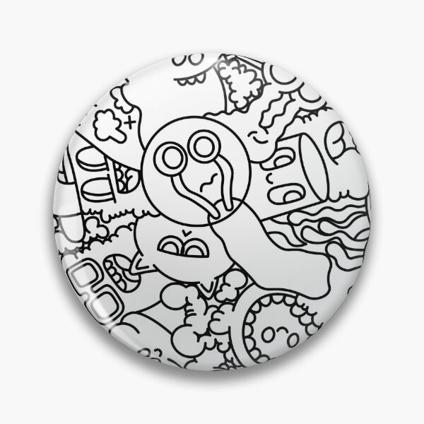 Item preview, Funky Zany Cartoony Doodle designed and sold by PosterpartyCo.