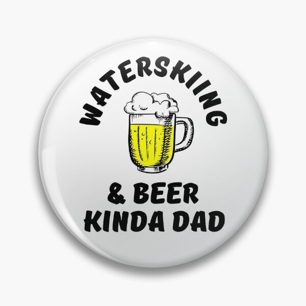 Item preview, Waterskiing & beer kinda dad designed and sold by TheGreenGoat.