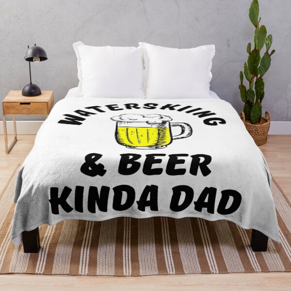 Item preview, Waterskiing & beer kinda dad designed and sold by TheGreenGoat.