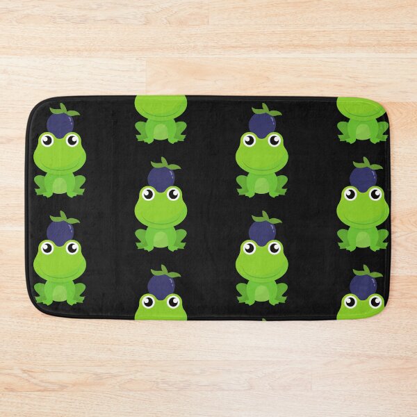 Item preview, Cute Frog with Blueberry Hat - Frog Lover designed and sold by CaitU.
