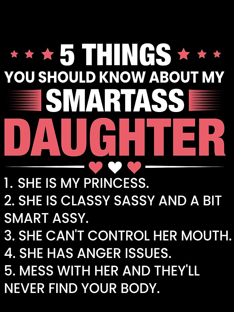 5 Things You Should Know About My Smartass Girlfriend Tshirt 5 Things You Should Know About My Smartass Girlfriend Tshirt