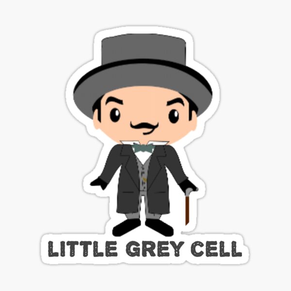 Hercule Poirot Sticker