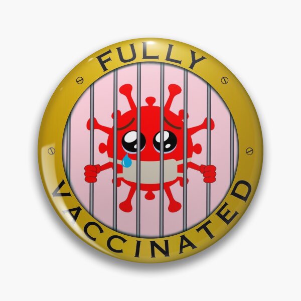 Item preview, Fully Vaccinated - Crush Covid (other colors available) designed and sold by RunningOnFumes.