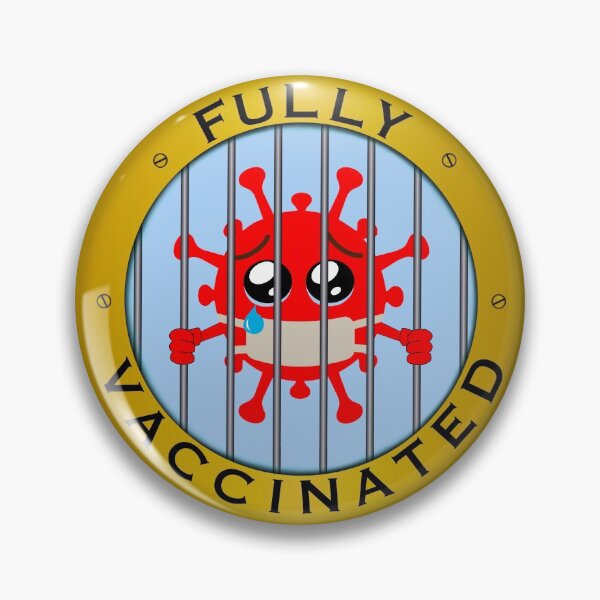 Item preview, Fully Vaccinated (other colors available) designed and sold by RunningOnFumes.