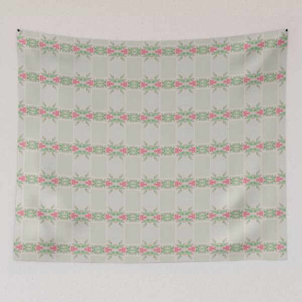 Item preview,  Pink Rambling Roses 8 Art Deco Arte Moderne Vintage Inspired  Pattern  designed and sold by Jenny Meehan Art Prints and Patterns  .