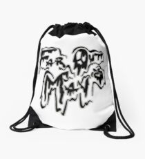 Far Out Man Drawstring Bag