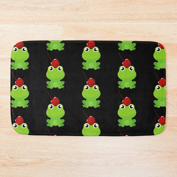 Item preview, Frog with Cherry Hat designed and sold by CaitU.