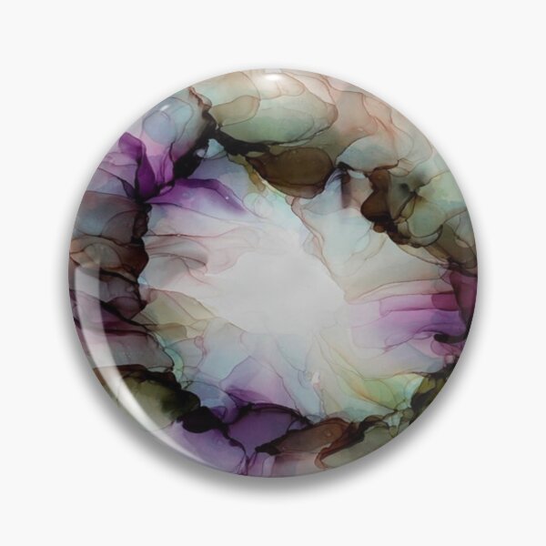 Item preview, Color Explosion 7 - Alcohol Ink Art - the ring designed and sold by ApArtPaintings.