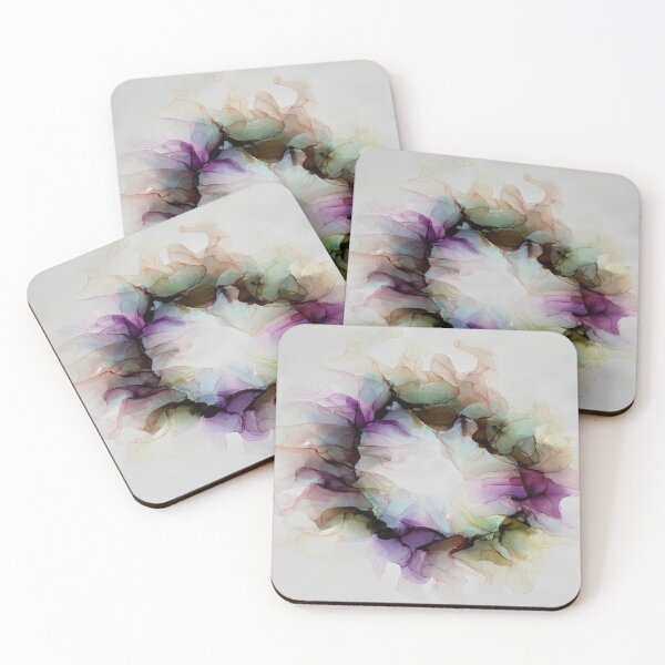 Item preview, Color Explosion 7 - Alcohol Ink Art - the ring designed and sold by ApArtPaintings.