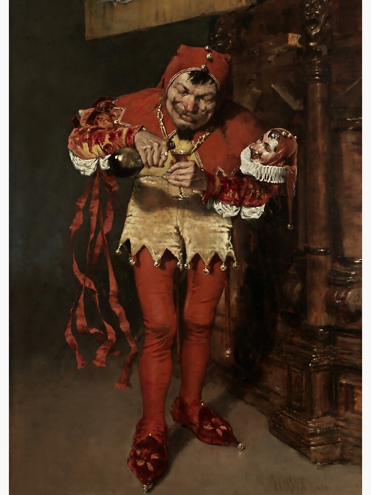 The Court Jester Keying Up” by William Merritt Chase