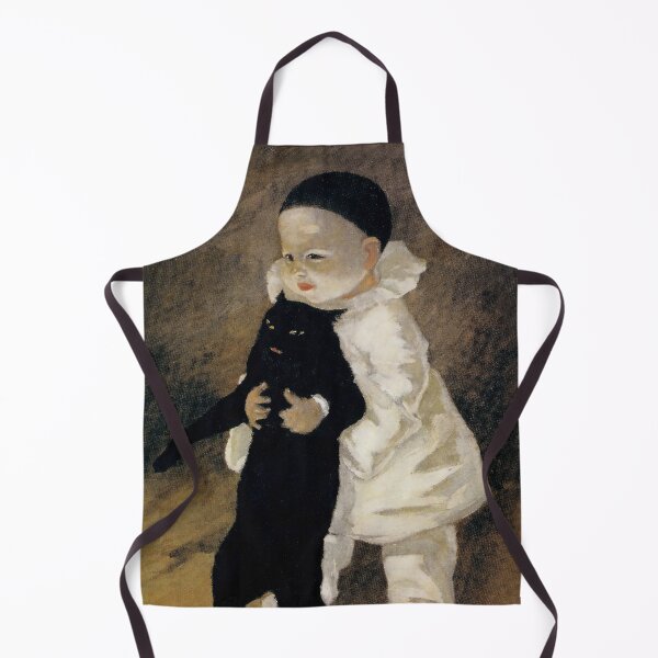 Item preview, “Pierrot and the Cat” by Theophile Steinlen designed and sold by PatricianneK.