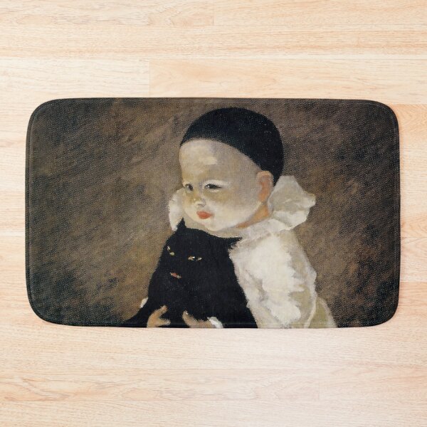 Item preview, “Pierrot and the Cat” by Theophile Steinlen designed and sold by PatricianneK.