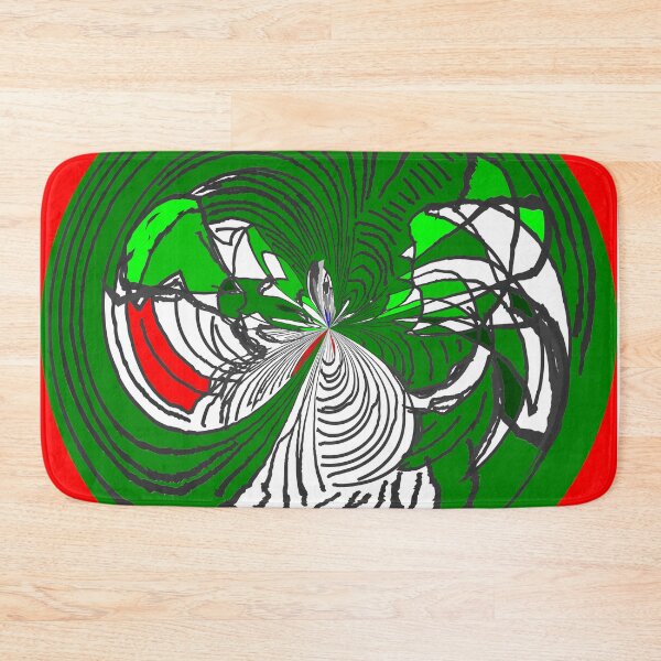 Item preview, Circular abstraction in green and red designed and sold by dELLaS-Ghoust.