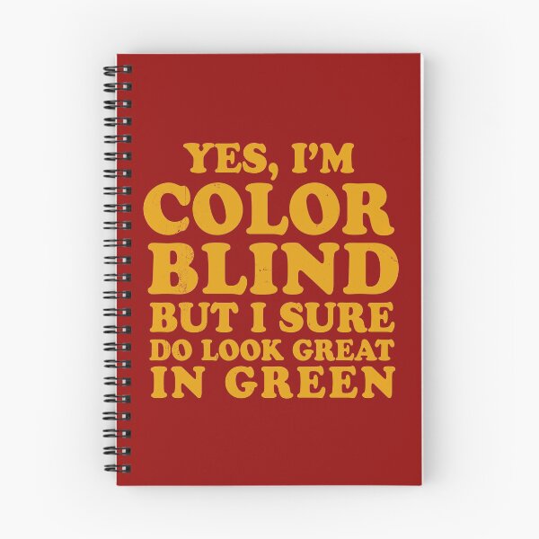 Item preview, Funny Colourblind - Yes Im Colorblind designed and sold by cannevas.