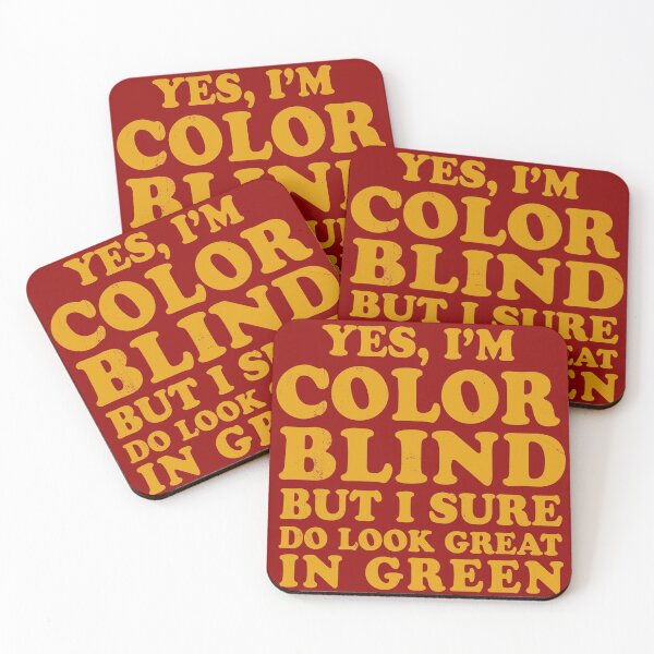 Item preview, Funny Colourblind - Yes Im Colorblind designed and sold by cannevas.