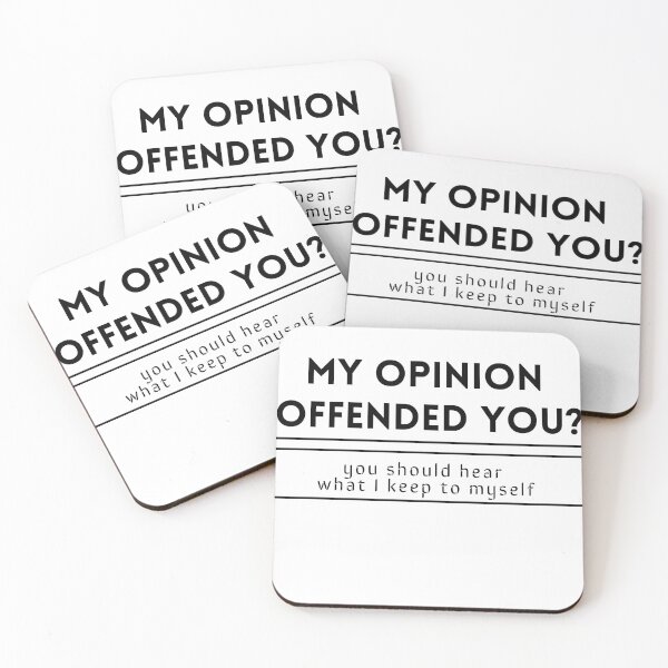 Item preview, My Opinion Offended You You Should Hear What I Keep To Myself Funny Shirt designed and sold by Limitless Store.
