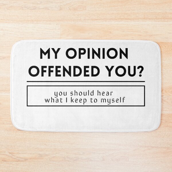 Item preview, My Opinion Offended You You Should Hear What I Keep To Myself Funny Shirt designed and sold by Limitless Store.