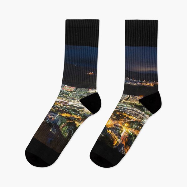 Item preview, Nightime Over Puerto Rico designed and sold by hawkie.