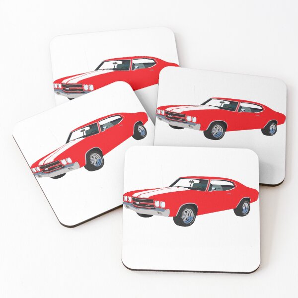 Item preview, Classic Red Chevelle designed and sold by I Am Skye With An E.