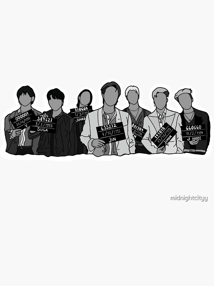 Thumbnail 3 of 3, Sticker, Butter BTS designed and sold by midnightcityy.