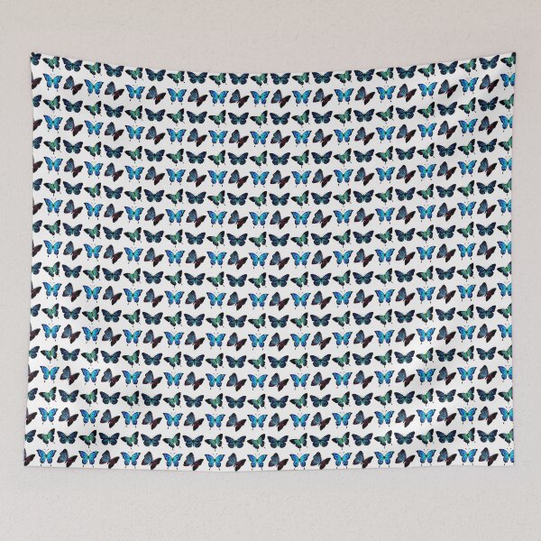 Item preview, Beautiful Blue Butterfly Sticker Pack designed and sold by UpbeatGarden.