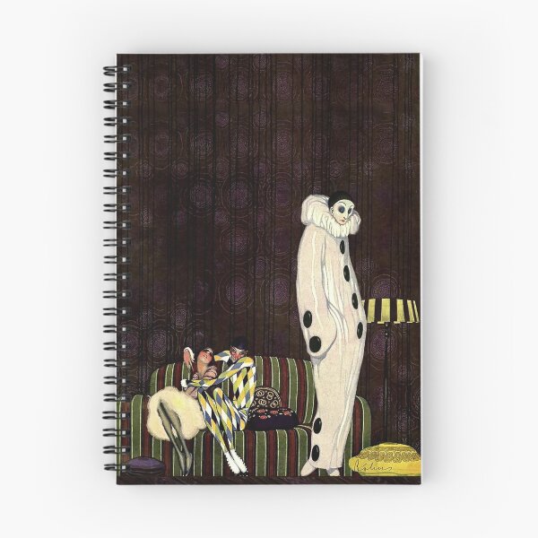 Aperçu de l'œuvre Couverture de Magazine «Pierrot Art Déco 1920» par William Bolin créée et vendue par PatricianneK.